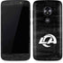 NFL Los Angeles Rams Black & White Moto E5 Play Skin